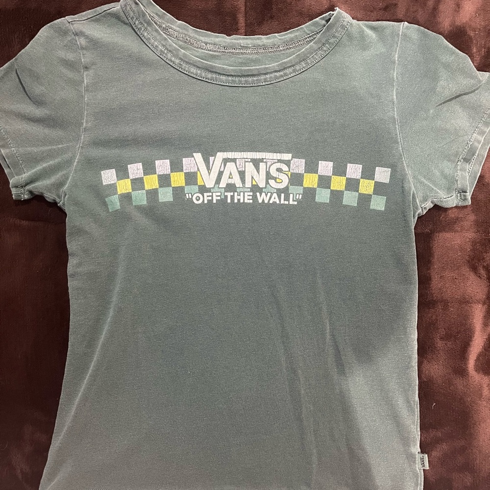 Retro old style vans graphic tee